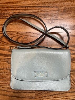kate spade powder blue crossbody